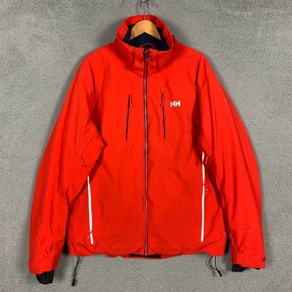 Helly Hansen Alpha 2.0 Jacket Mens 2XL XXL Red PrimaLoft Insulated Ski Snowboard